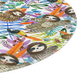 Cartoon Waterverf sleufpatroon Snijplank (Hoek)