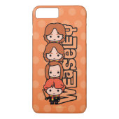 Cartoon Weasley Siblilings Graphic Case-Mate iPhone Case (Achterkant)
