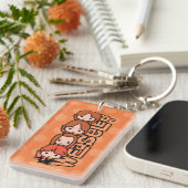 Cartoon Weasley Siblilings Graphic Sleutelhanger (Voorkant Rechts)