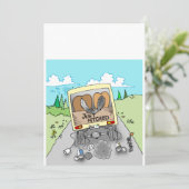 Cartoon Weddenschap Kaart (Staand voorkant)