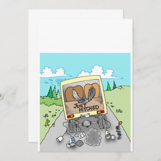  Cartoon Weddenschap Kaart (Voorkant / Achterkant)