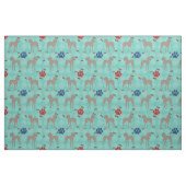 Cartoon Weimaraner Stof (Fat Quarter)