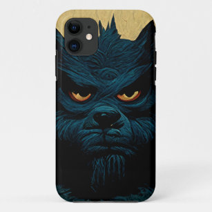 Cartoon Werewolf Hoesje-Mate Phone Case, Apple iPh Case-Mate iPhone Case