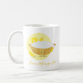 Cartoon White Yellow Lemon Meringue Pie Characters Koffiemok