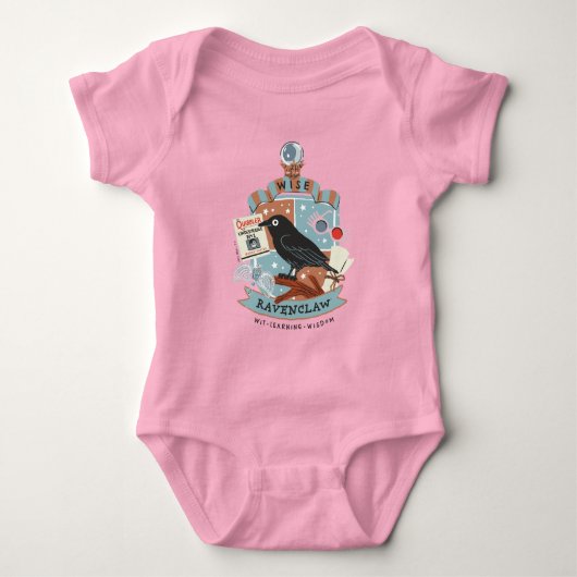 Cartoon Wise Ravenclaw Crest Romper (Voorkant)