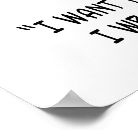 Cartoon wiskunde 6487 poster (Hoek)