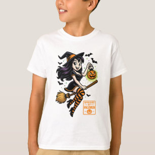 Cartoon Witch - Goedgekeurd door Halloween T-shirt