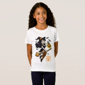 Cartoon Witch - Goedgekeurd door Halloween T-shirt (Voorkant volledig)