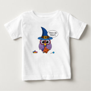 Cartoon Wizard Owl - Trick or treat