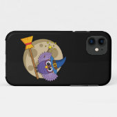 Cartoon Wizard Owl vliegen op kamer Case-Mate iPhone Case (Achterkant (horizontaal))