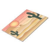 Cartoon woestijn notitieblok (Schuin)