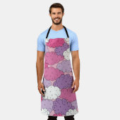 Cartoon wolken, leuke  herhalen. schort (Gedragen)