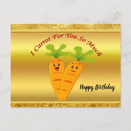 Cartoon wratten met grote ogen en een glimlach om briefkaart (Voorkant)