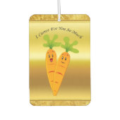 Cartoon wratten met grote ogen en een glimlach om luchtverfrisser (Voorkant)