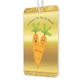 Cartoon wratten met grote ogen en een glimlach om  luchtverfrisser (Links)