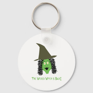 Cartoon Wyed Witch Sleutelhanger