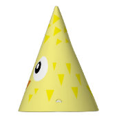 Cartoon Yellow Bird Party Pet Feesthoedjes (Rechts)