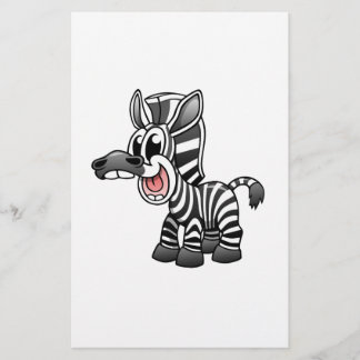 Cartoon Zebra