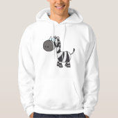 Cartoon Zebra Hoodie (Voorkant)