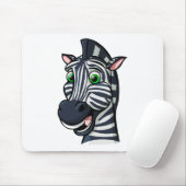 Cartoon Zebra Muismat (Met muis)