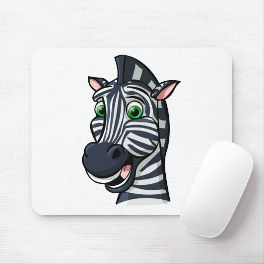 Cartoon Zebra Muismat (Met muis)