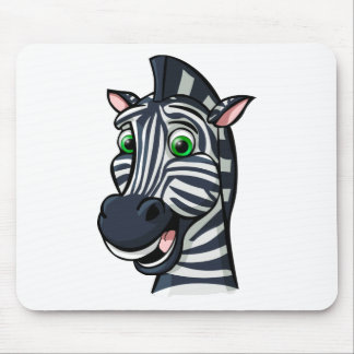 Cartoon Zebra Muismat