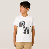 Cartoon Zebra T-shirt (Voorkant volledig)