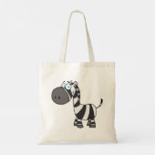 Cartoon Zebra Tote Bag (Achterkant)