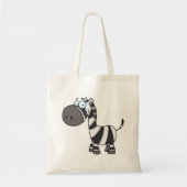 Cartoon Zebra Tote Bag (Voorkant)