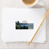 Cartoon Zee Lion and Walrus Adres Label (Insitu)