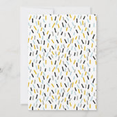 Cartoon zeemeeuw grijs, wit, lichtblauw op maat kaart (Achterkant)