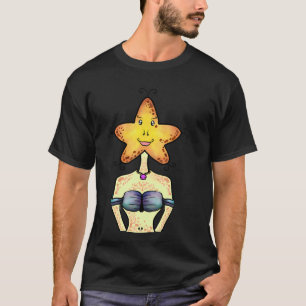 cartoon zeester t-shirt