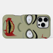Cartoon Zombie iPhone Hoesje (Achterkant horizontaal)