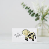 Cartoon ZuivelKoe Visitekaartjes (Staand voorkant)