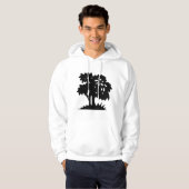 Cartoon - Zwart Hoodie (Voorkant volledig)