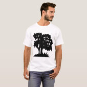 Cartoon - Zwart T-shirt (Voorkant volledig)