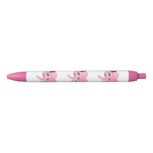 Cartoon zwarte inkt pen