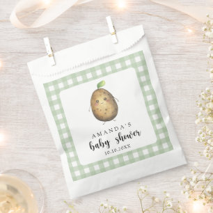 Cartoonaardappel Baby Shower Bedankzakje