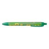 Cartoonachtige groene geometrische pen (Bodem)