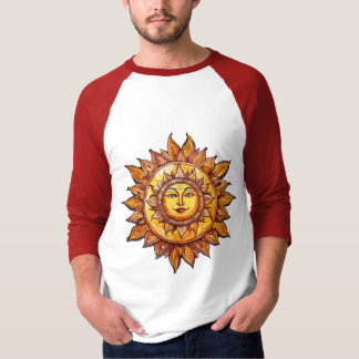 Cartoonachtige Realistische Zon – Levendige Zonne  T-shirt