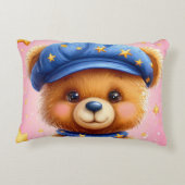 Cartoonbeer Accent Kussen (Achterkant)