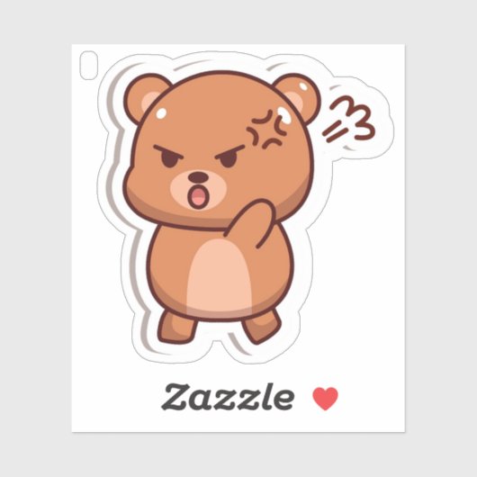 Cartoonbeer Sticker (Vel)