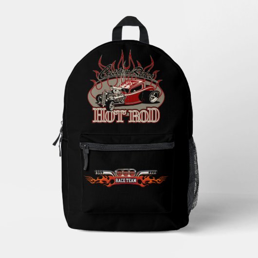 cartooncar25 bedrukte rugzak (Voorkant)