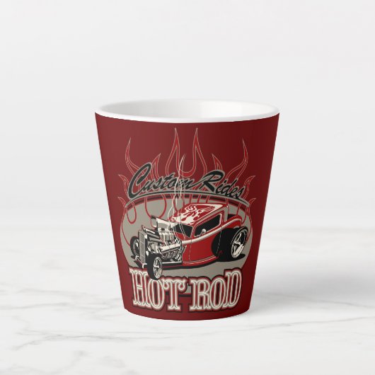 cartooncar25 latte mok (Voorkant)