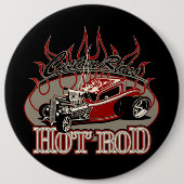 cartooncar25 ronde button 6,0 cm (Voorkant)