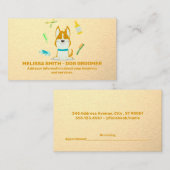 Cartoone Pet Trimsalon Afsprakenkaartje (Voorkant / Achterkant)