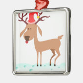 Cartooneiland Metalen Ornament (Links)