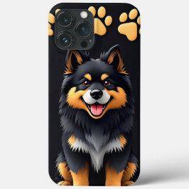 Cartooneske afbeelding van een hond Case-Mate iPhone case