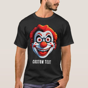 Cartooneske Clownsgezicht T-shirt