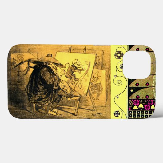  CARTOONIST DRAWING MONKEY MAN CARTOON Case-Mate iPhone CASE (Achterkant (horizontaal))